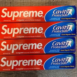 4 pack of supreme toothpaste